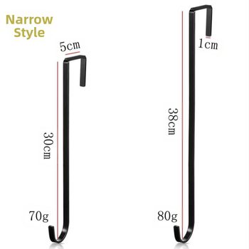 Χριστουγεννιάτικo μεταλλικό άγκιστρο πόρτας, μονό άγκιστρο, μοντέρνος κινέζικος στυλ, αντοχή 15 kg