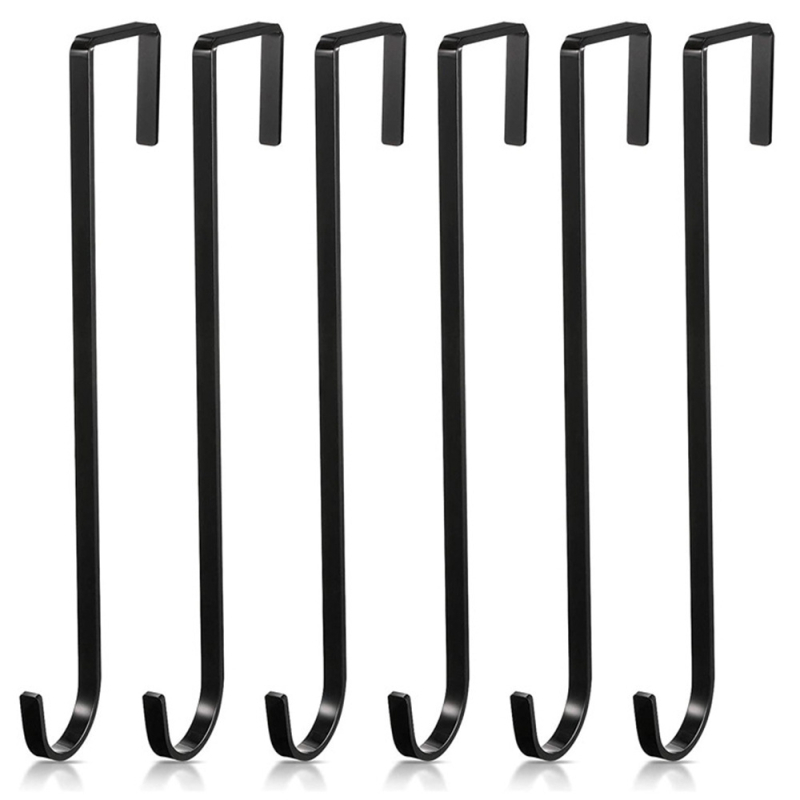 Коледна метална закачалка за врата, баня/кухня, въглеродна стомана, единична закачалка, модерен китайски стил, капацитет 15 кг