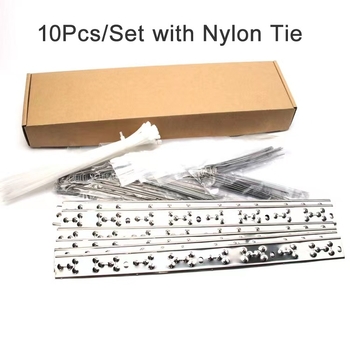 Senrui MS-911 Анти-птичи шипове от 304 неръждаема стомана за балкони и градини