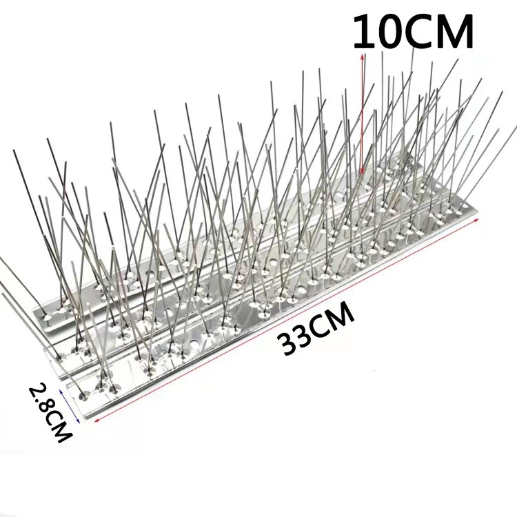 Senrui MS-911 Анти-птичи шипове от 304 неръждаема стомана за балкони и градини
