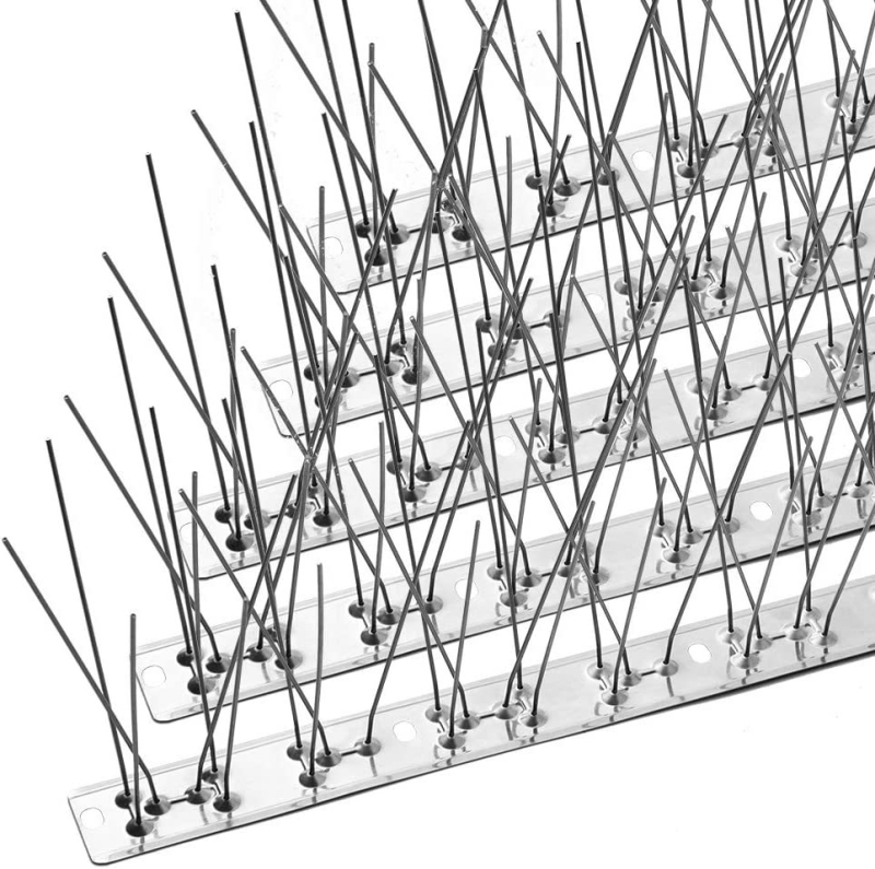 Senrui MS-911 Анти-птичи шипове от 304 неръждаема стомана за балкони и градини