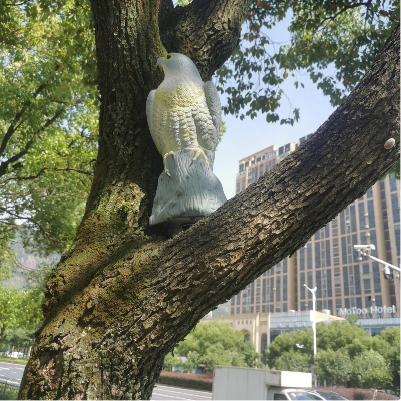 Kerti sas dísz, kültéri madárriasztó, műanyagból, pásztor stílus, mesterségkód 1327355784