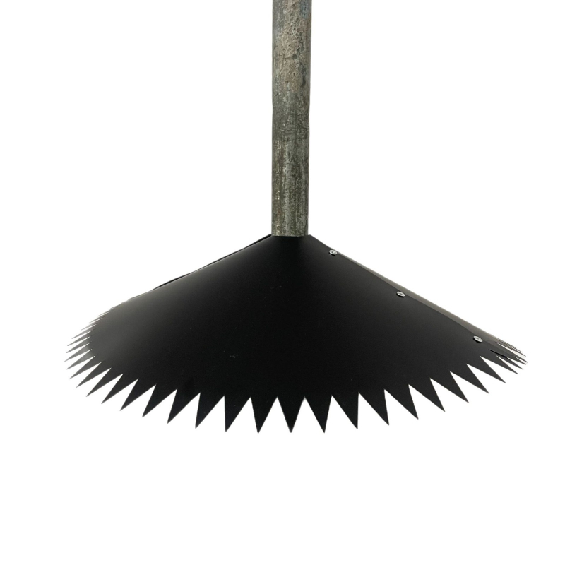 Преграда за катерици за държач на птичи хранилки – висящ обкръжен дизайн, за външна употреба, подходящ за хамстери, неутрален бранд