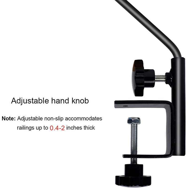 Сгъваема закачалка за палуба с регулируем релсов прът — железен, единичен модерен минималистичен стил, товар 5–10 кг