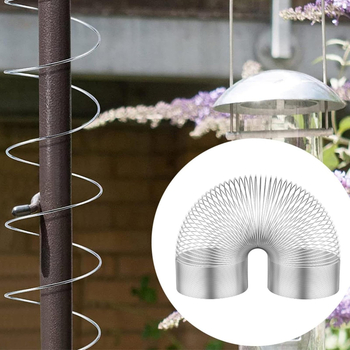 Squirrel Baffle – (неръждаема стомана; за птици; Бранд East Yoke Trading)