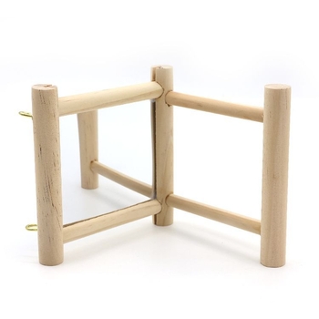 Papūgų varpelio žaislas ir paukščių laikiklis — narvo strypo priedas (Medžiaga: Kita; Kilmė: Kita; Importas: Ne; Skirta paukščiams)