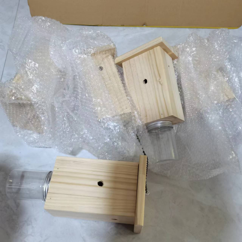 Autonomy дървен Carpenter Bee капан, капан за пчели, идиличен стил