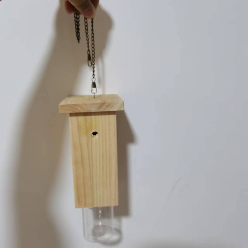 Autonomy дървен Carpenter Bee капан, капан за пчели, идиличен стил