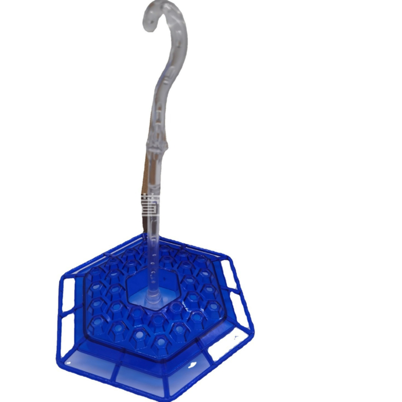 Хранилка за колибри, висяща, шестоъгълна с кука – пластмасова, кутия 60 бр.