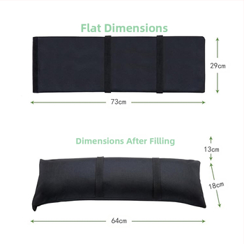 LESS IS MORE εξωτερική αντιανεμική σακούλα άμμου για βάση ομπρέλας και σταθεροποίηση σκηνής