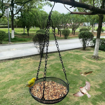 Metalinė pakabinama sodo lesyklėlė paukščiams – paukščiams; Kilmė: Dongguan