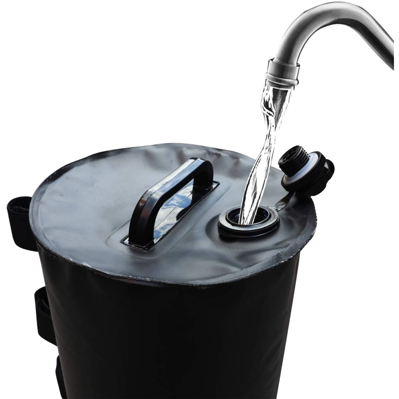 Trīsslāņu nojumes teltis ar fiksētu ūdens somu, ātra uzstādīšana, Oxford audums pamats, ūdensnecaurlaidīgs