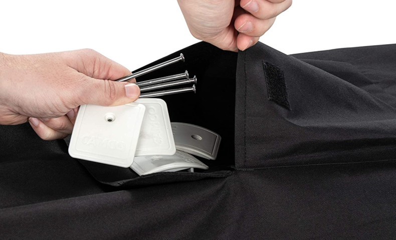 HG0156RV RV árnyékelő matrac tároló táska, kubus alakú, 600D Oxford vászon, többfunkciós utazáshoz