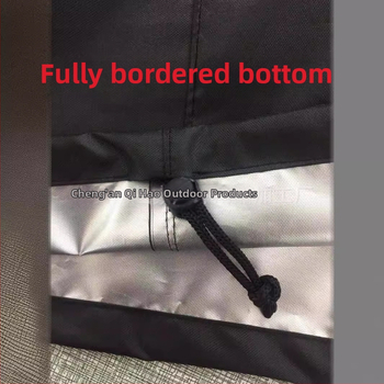 Apaļā ārējā mēbeļu pārvalka ar atstarojošu joslu, no Oxford auduma 210D/420D, piemērots apaļiem galdiem un krēsliem