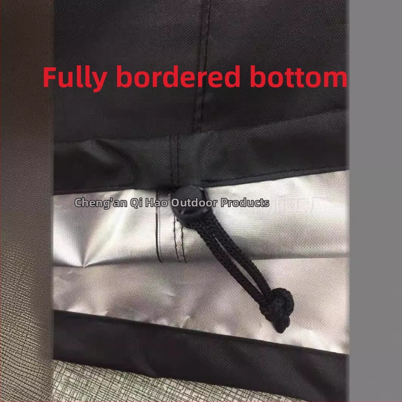 Okrúhla vonkajšia pokrývka nábytku s reflexnou páskou, z Oxford 210D/420D, pre okrúhle stoly a stoličky