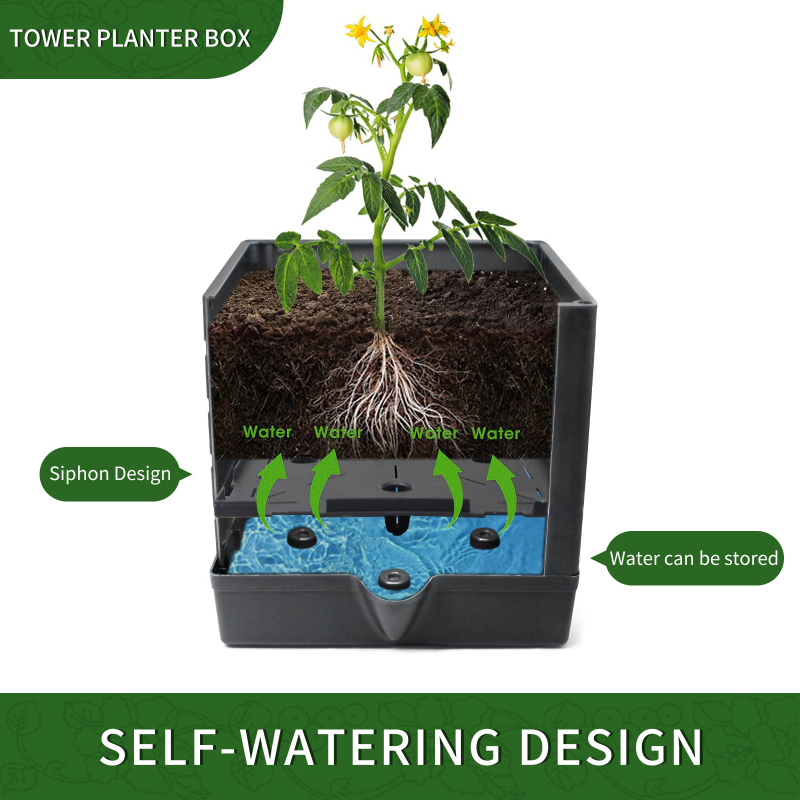 Ornamente decorative de grădină — construcție metalică și din plastic pentru plantare