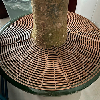 Πλαστικό προστατευτικό πλέγμα χώματος γλαστρών — προσαρμόζεται στο μέγεθος, προστατεύει το χώμα από γάτες και παιδιά