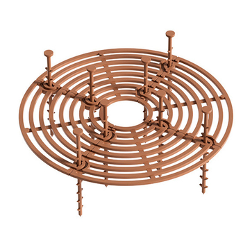 Πλαστικό προστατευτικό πλέγμα χώματος γλαστρών — προσαρμόζεται στο μέγεθος, προστατεύει το χώμα από γάτες και παιδιά