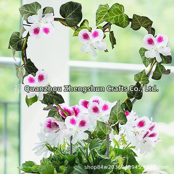 Μεταλλική στήριξη για αμπέλια αναρρίχηση με καρδιά-σχήματος στηρίγμα για κήπο και μπαλκόνι – Zhengshun, μέταλλο, ημιχειροκίνητη και ημιμηχανική παραγωγή, δυνατότητα προσαρμογής.