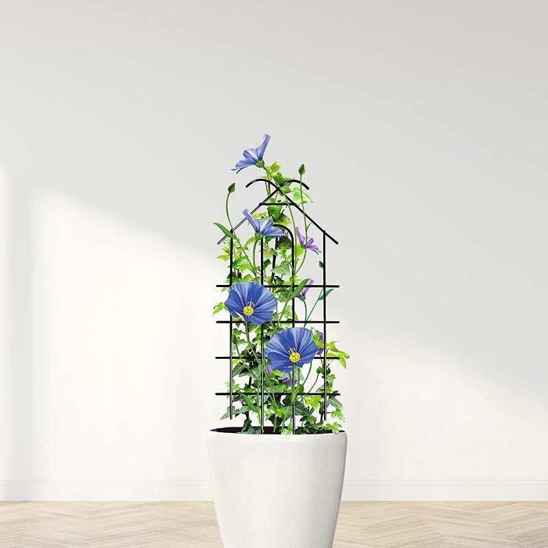 Kopimo rėmas augalams, plienas, kaimiškas stilius, grindinis stovas, Yongchang