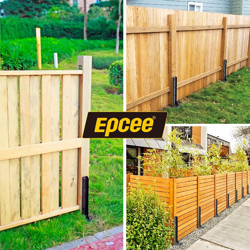 Guxi hy01 Тежкотоварни стоманени оградни стълбове със земни анкери и пирони за наклонени или повредени дървени огради