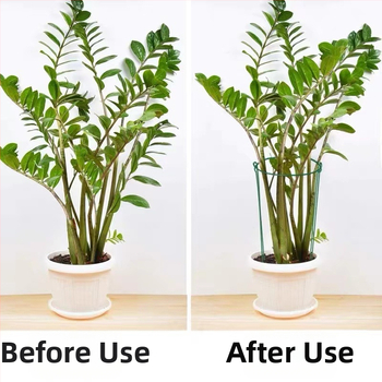 Κηποτεχνικός στύλος για υποστήριξη φυτών, από ατσάλι Q195 με επικάλυψη PE, για κήπο — Yuchi Gardening