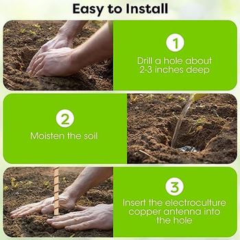 Τριμερής χαλκο-ξύλινη υποστήριξη φυτών για κήπο