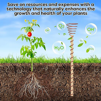 Τριμερής χαλκο-ξύλινη υποστήριξη φυτών για κήπο