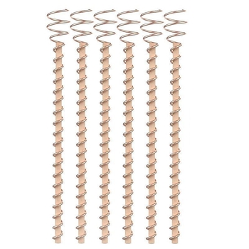 Τριμερής χαλκο-ξύλινη υποστήριξη φυτών για κήπο