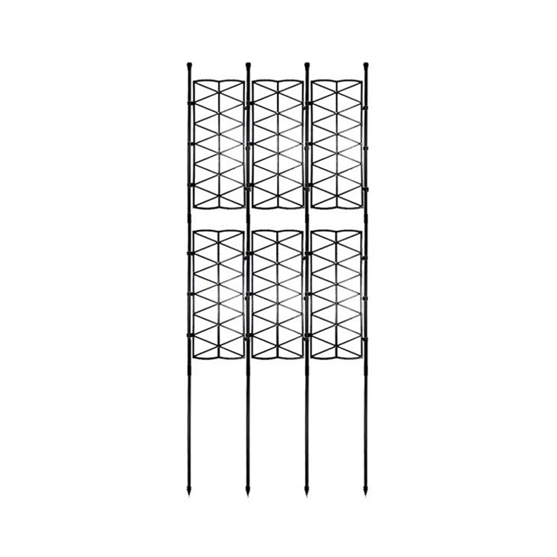Plastično obložena čelična penjačka rešetka za vanjske vrtove i balkone; podrška za ruže, okvir pergole, vrtni zaslon