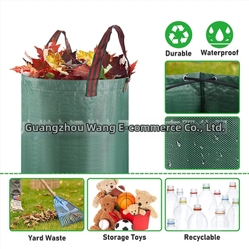Κήπου σακούλα απορριμμάτων, PP υλικό, για απορρίμματα αυλής, μη εισαγόμενο