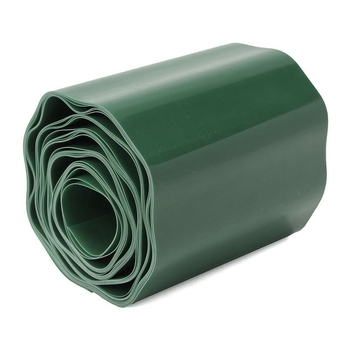 Plastična vrtna valovita ograda za rub travnjaka – veličine 10 cm × 6 m, 10 cm × 9 m, 15 cm × 9 m, 20 cm × 9 m