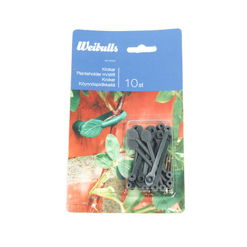 Zhixiao Κηπουρικό Σύστημα Στήριξης – Σετ για οικιακή κηπουρική με ιμάντα σύνδεσης, γαλβανισμένο μέταλλο με πλαστικό επίχρισμα, για στερέωση φυτών