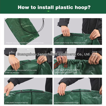 Τσάντα κήπου, PP υλικό, για απορρίμματα αυλής, μη εισαγόμενη