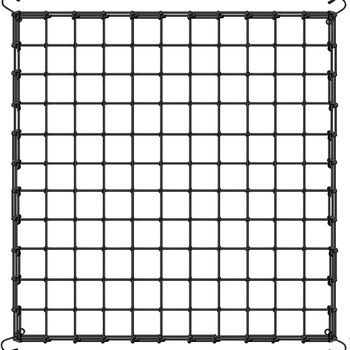 Катереща мрежа за пластеници за засаждане – полипропиленова мрежа, устойчива на деформации; подходяща за подово монтиране или окачване.