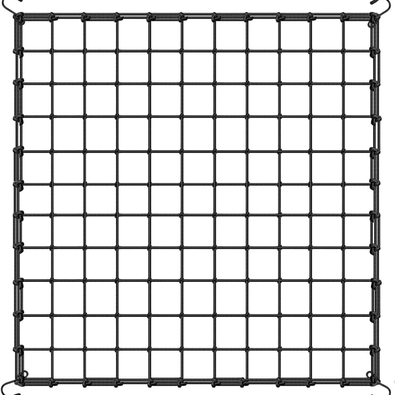 Катереща мрежа за пластеници за засаждане – полипропиленова мрежа, устойчива на деформации; подходяща за подово монтиране или окачване.
