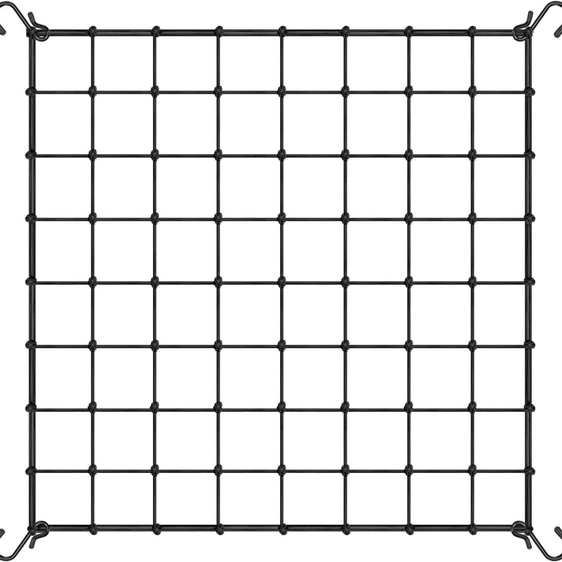 Катереща мрежа за пластеници за засаждане – полипропиленова мрежа, устойчива на деформации; подходяща за подово монтиране или окачване.