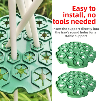 Κηπουρικά διακοσμητικά στοιχεία – πλαστικός σταθεροποιητής για μπαμπού κολώνες και σωλήνες χάλυβα