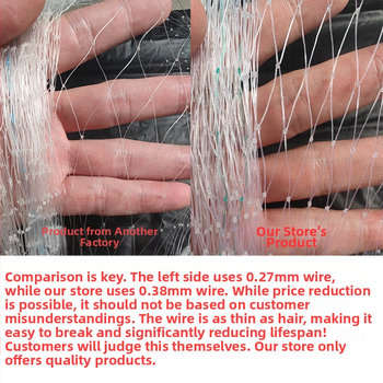 Πτηνοπροστατευτικό αγροτικό δίχτυ για οπωρώνες και δέντρα φρούτων — διακοσμητικό κήπου δίχτυ προστασίας από πουλιά, μη εισαγόμενο