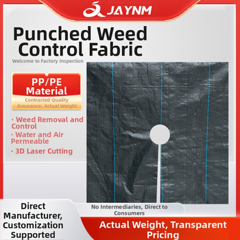 Διατρητό ύφασμα κατά των ζιζουλίων για πυκνή φύτευση – Υλικό PP, ύφανση με λωρίδες, προσαρμόσιμο