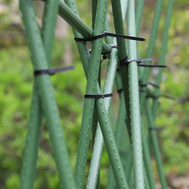 Пластмасова опорна рамка за катерещи растения, еднослойна конструкция; подходяща за цветя, зеленчуци, домати, грозде и фасул; печат на лого и персонализиране налични