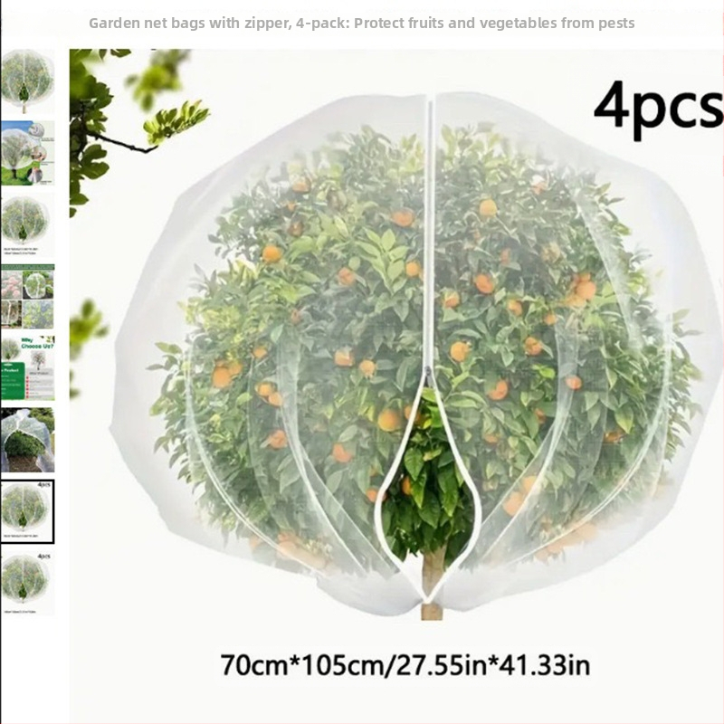 Insektų atsparus tinklo dangtis vaismedžiams, sode ir daržovėms, polietilenio medžiaga, 8 metų tarnavimo laikas