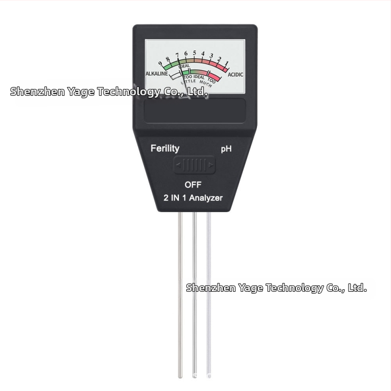 Двоен детектор за почва – измерване на pH с точност 0.1, модел TPH01801, инструмент за диагностика на почвата