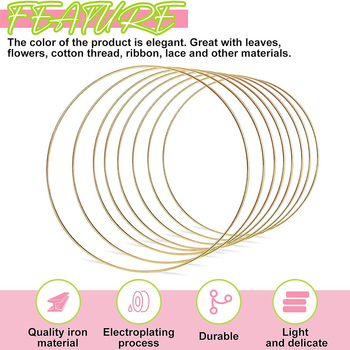 Μεταλλικός κύκλος για κρέμασμα – dream catcher, διακόσμηση γάμου, διακοσμητικό τοίχου