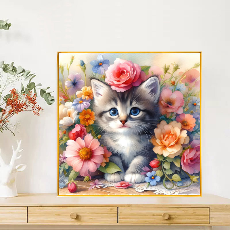 Комплект за кръстат брод с пейзажен мотив върху 11CT плат от екологичен памук за дневна и спалня