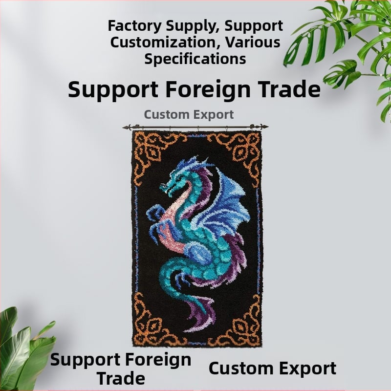 Гоблен - ръчно тъкана, мотиви карикатури/аниме, акрилно влакно 71-80%