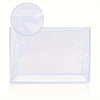 Κάλυμμα ραπτικής μηχανής με τσέπη, διαφανές κάλυμμα σκόνης, συμβατό με τις περισσότερες τυπικές ραπτικές μηχανές
