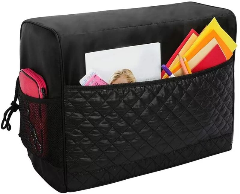 Покривало за шевна машина против прах с диамантен модел, полиеамид/найлон, персонализирано по поръчка, модерен стил