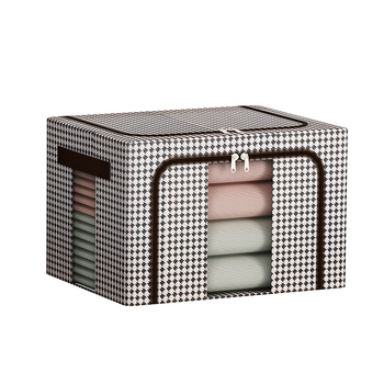 Κουτί αποθήκευσης από Oxford ύφασμα, πτυσσόμενο, ανθεκτικό σε σκόνη και υγρασία, 66L χωρητικότητα