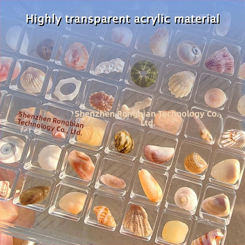 Melting technology акрилна магнитна кутия за показване на черупки